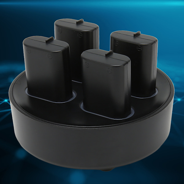 Batteripaketladdare för Xbox One-kontroll 4x800mAh Laddningsstation Uppladdningsbart batteripaket för Xbox One S X
