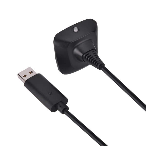 USB-laderkabel for Xbox 360 trådløs kontroller - Rask lading (svart)