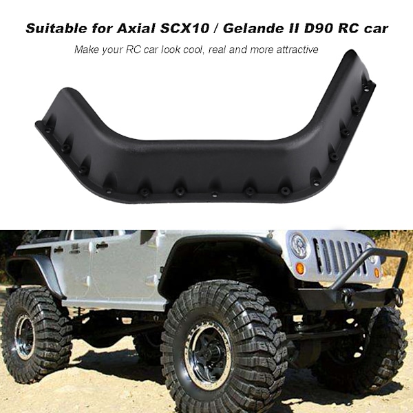 Kaukosäädöllä ohjattavan ajoneuvon lisävarusteet, lokasuojat Axial SCX10 / Gelande II D90 RC-autolle