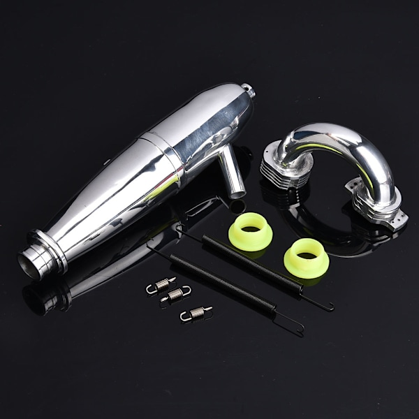 Dubbla Avgasrörsförbindelseslang för HSP Redcat 1/8 RC-bil för SH GO 21/28CXP-motor