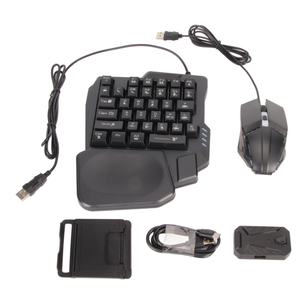 Kablet tastaturmusekonvertersæt Plug and Play højfølsom mobilspilkonverteradapter til Android til Harmony