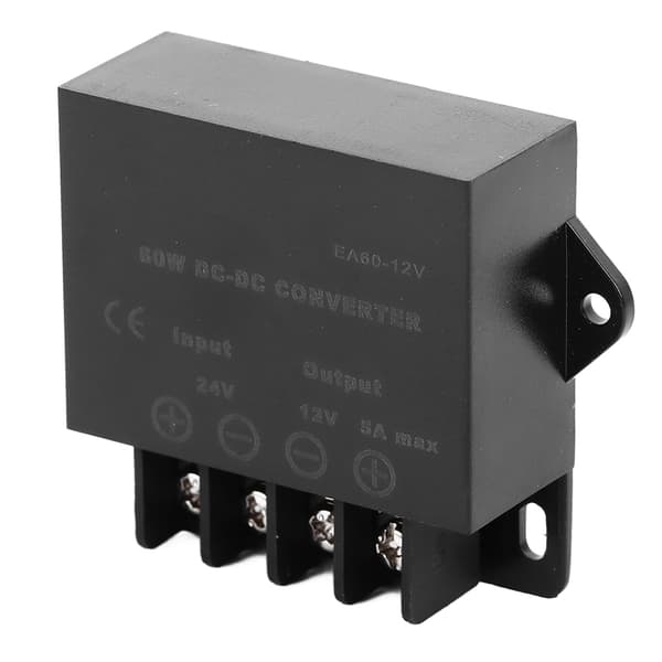 24 V - 12 V 5 A DC-muunnin auton tehoadapteri ajoneuvoon