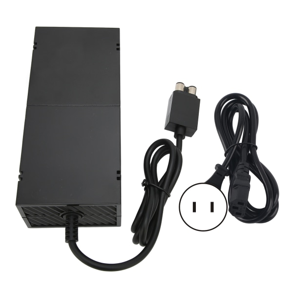 For Xbox One Power Adapter Universal spillkonsolllader med strømledning 100‑240VUS-plugg