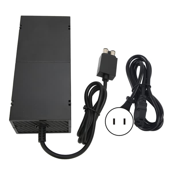 Xbox One universell strømadapter med strømledning 100-240V US-plugg