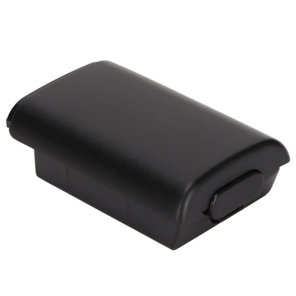 Batterideksler for trådløs Xbox 360-kontroller, slitesterkt erstatningsbatteri, svart