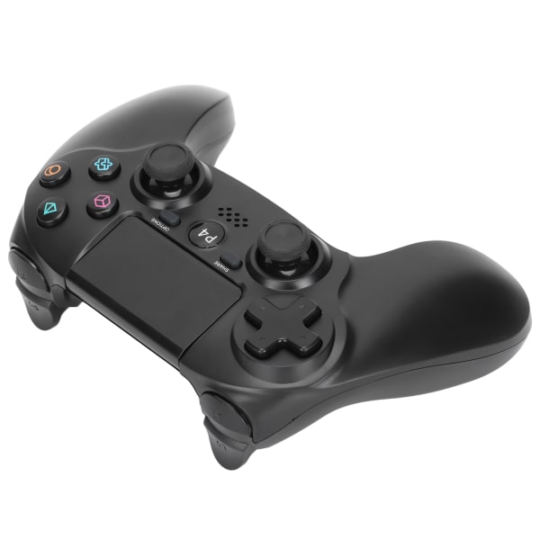 För PS4 trådlös handkontroll högkänslig trådlös gamepad med 3,5 mm ljudutgång- W
