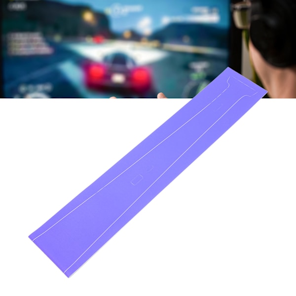 Midtskin for PS5-konsollen, integrert, ripebestandig, midtre strimmelklistremerke for PS5 Digital Edition, lilla