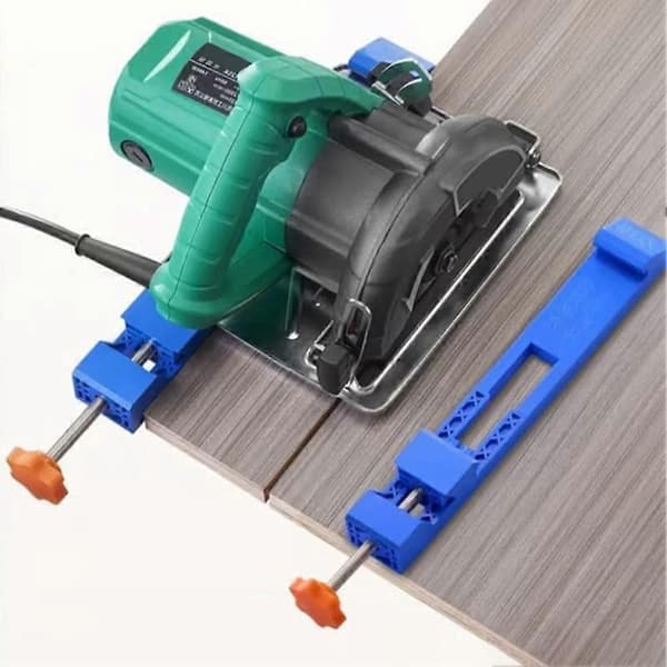 Adjustable Cutting Machine Base Guide Electric Circular Saw Milling Clamp for DIY Crafts Precision Woodworking Tool Default