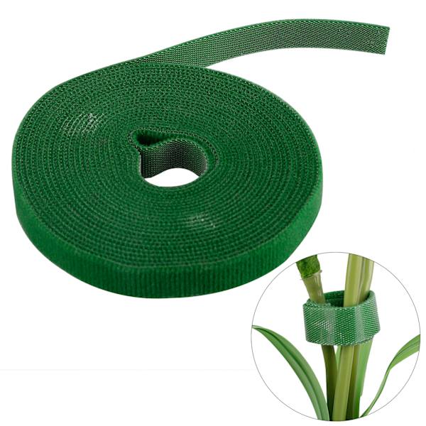 (1 rulle/grøn specifikation: bredde 20 mm*5 meter) Velcrobånd til multifunktion (pakkestørrelse: 10*10*3 cm)