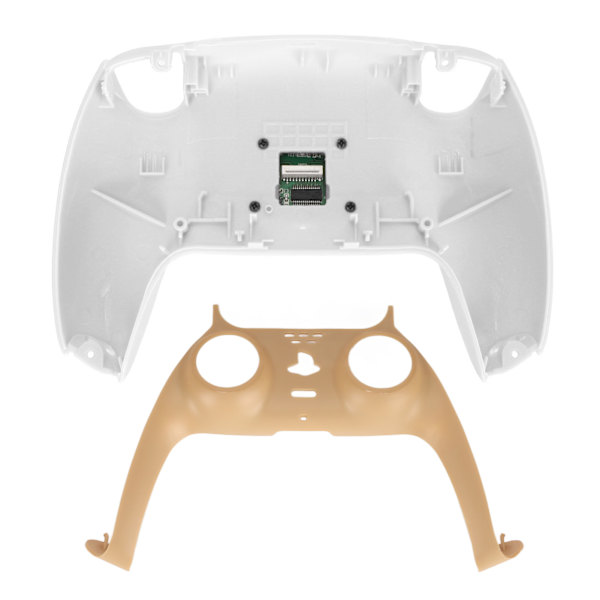 Game Controller Bagknap-tilbehør Professionel Mapping Burst Gamepad Dobbelt Bagknap til PS5 Controller Hvid