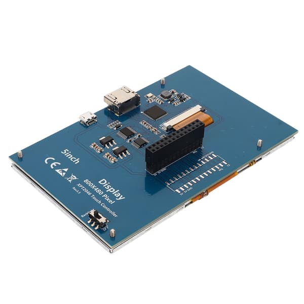 5 tuuman TFT LCD -näyttö HDMI-kosketusnäyttö Raspberry Pi 4B 3B 3B+ 2B BB:lle