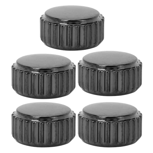 5 stk. Sort Stål Urkrone Reparationsdele 6mm