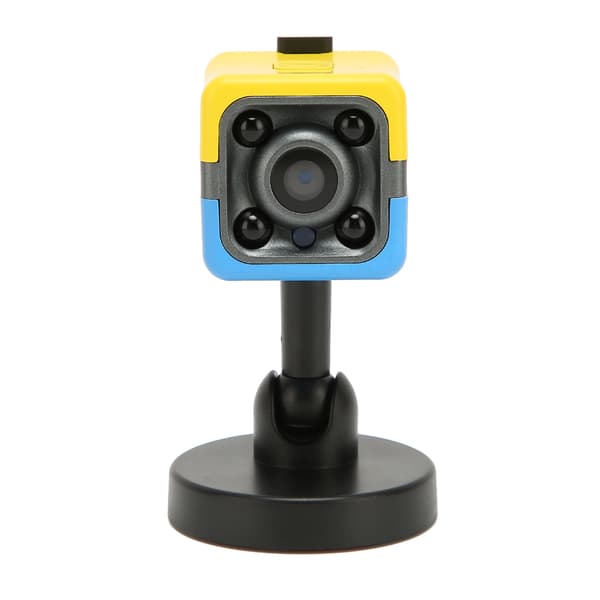 Vanntett Action Camera 1080P Full HD Loop-opptak Nattsyn Auto Sensing DV Videokamera Blå Gul