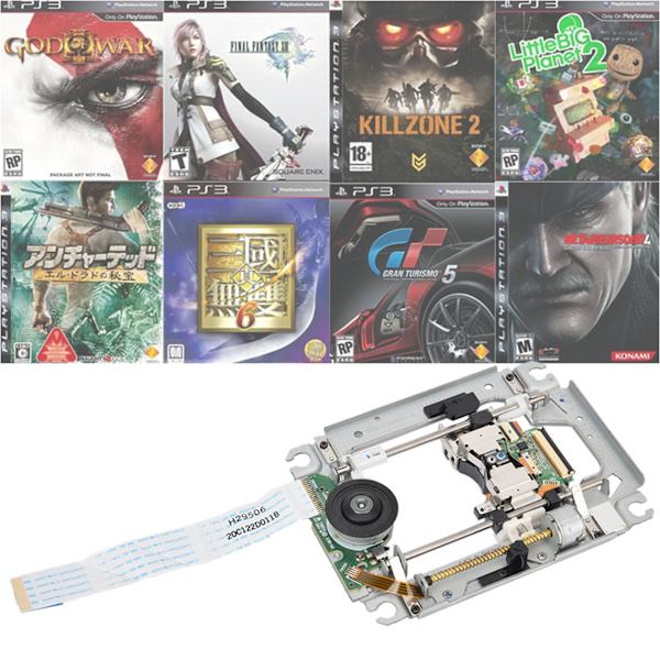 Ersättningslaserlinshuvud för Playstation PS3 KEM-410ACA Spelkonsol