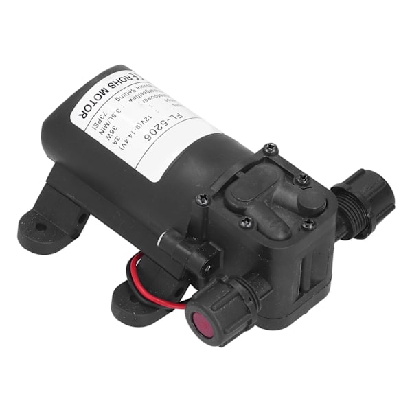 12V 36W Membranpump Dubbelgängad Mini Högtryck DC Vattenpump för Jordbruksbesprutning
