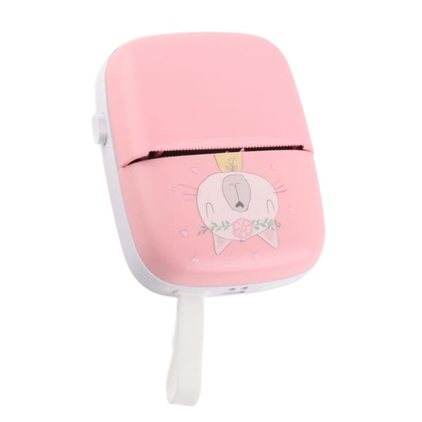 Rosa Mini HD Bluetooth Lomme Termisk Skriver for Studenter