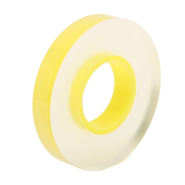 2-pack 12mm Bred Antistatisk Högtransparens Gul Klockfilmstejp för Smyckesskydd