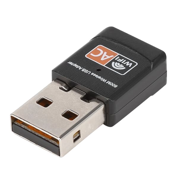 Dual Band 802.11AC 600Mbps USB WiFi-adapter med PCB-antenne