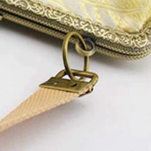 40-pak Nøglering Hardware Med Nøglering, Nøglering Håndledsrem Bomuld Hale Klips Webbing 26mm Green Ancient