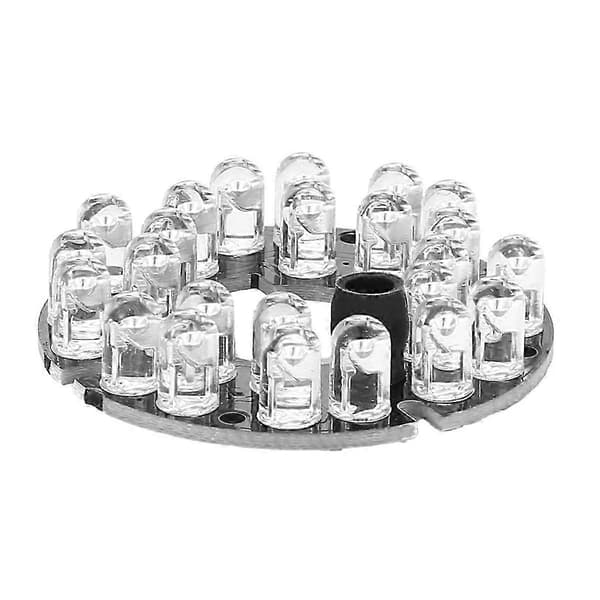 CCTV-kamera 10Mil 90 astetta punainen 5mm 24 LED-lamppu IR infrapunalamppulevy