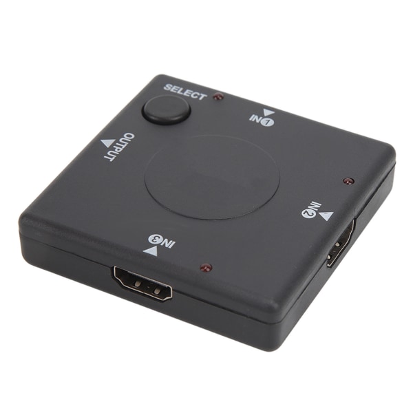 3 in 1 Out Switcher 1080P HD Multimedia Interface Splitter Adapter Video Converter til bærbar computer