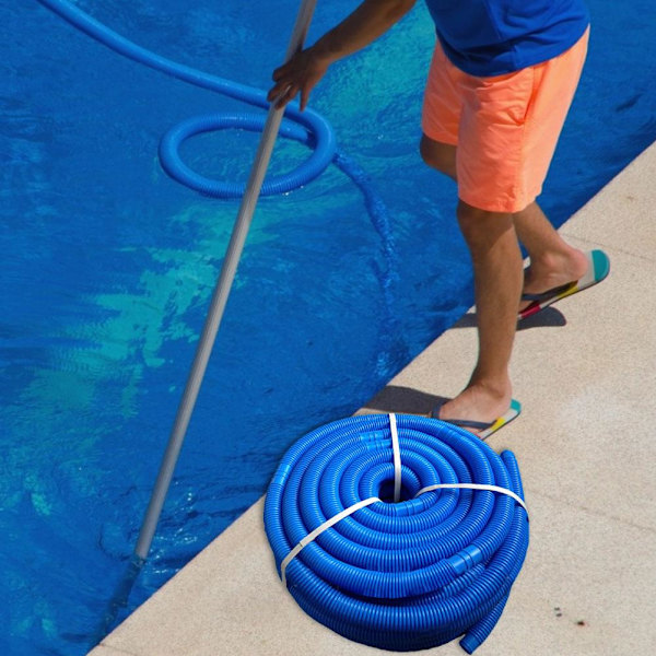 Højkvalitetsslange til swimmingpools, 32 mm diameter, UV- og klorresistent