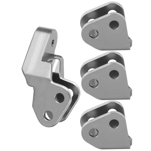 Aluminiumslegering Link Mount Sæt RC Tilbehørsdel til Redcat Scout II Gen8 RC Bil Titanium Farve