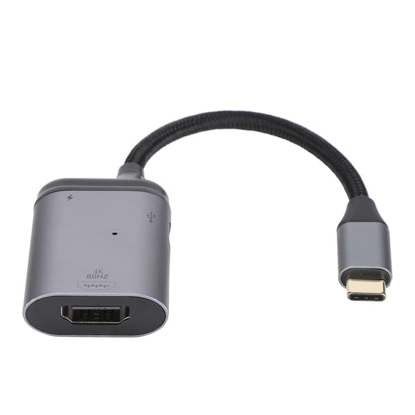 USB C til HDMI PD Datakabel 3 i 1 Multifunktionsadapter Kort Hanstik