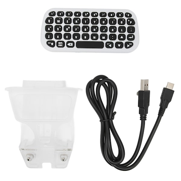 Langaton PS5 -näppäimistö Kannettava Mini Pelikonsolin Chat-näppäimistö Langaton Bluetooth 3.0 -näppäimistö