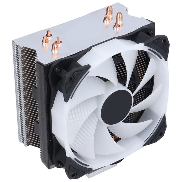 Ren Kobber CPU Køler 4 Varmerør Støjsvag Køleventilator til Intel AMD