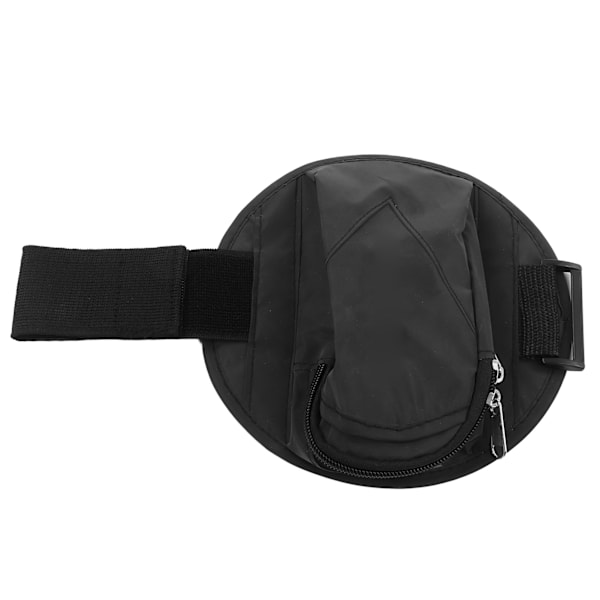 Armband för mobiltelefon, vattentät, gym, sport, löpning, lämplig för jogging och cykling, svart, 6,6 tum