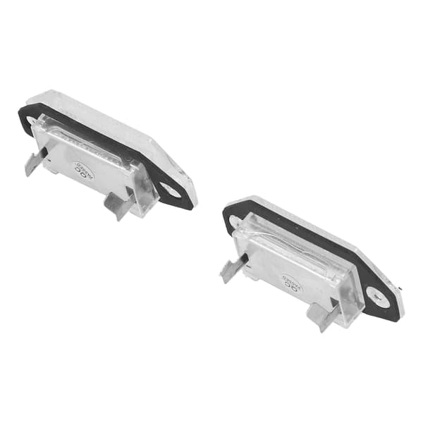 Ford Focus C MAX 2003 2018 Vit LED-Nummerplåtsbelysning 12 24V Plast Plug and Play
