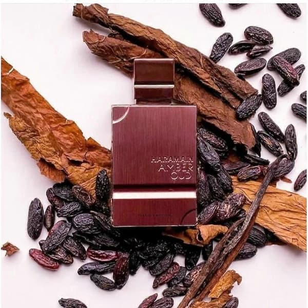 【02】AL Haramain Amber Oud Ruby Edition Eau De Parfum Tuoksu Uusi Sinetöity 60ML 2.0OZ White