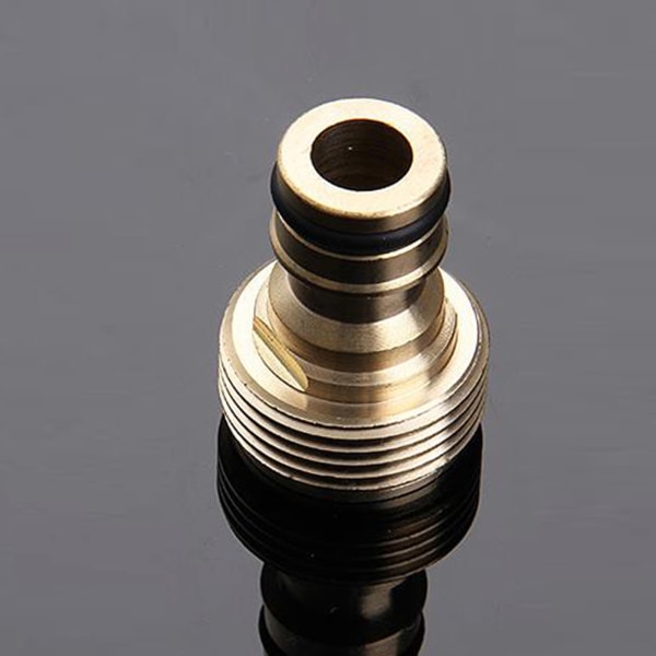 6-punkts 3/4 han-nippelforbindelse, aluminium vandpistol bundforbindelse