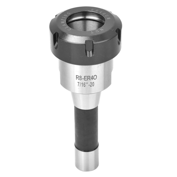 R8-ER40 7/16\" 20UNF -kokoinen kierteinen puristimella varustettu pidike CNC-työstökoneille