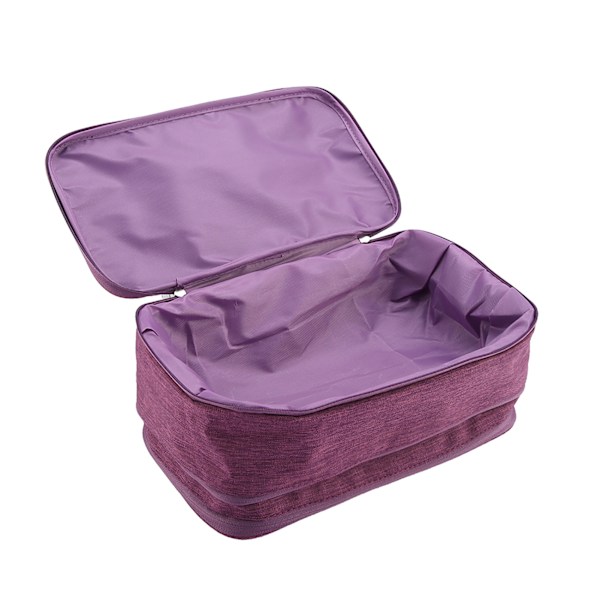 Vedenkestävä Kannettava Matkakäyttöön Sopiva Säilytyskassi Alusvaatteille, Rintaliiveille, Sukille ja USB-Tarvikkeille (Violetti)