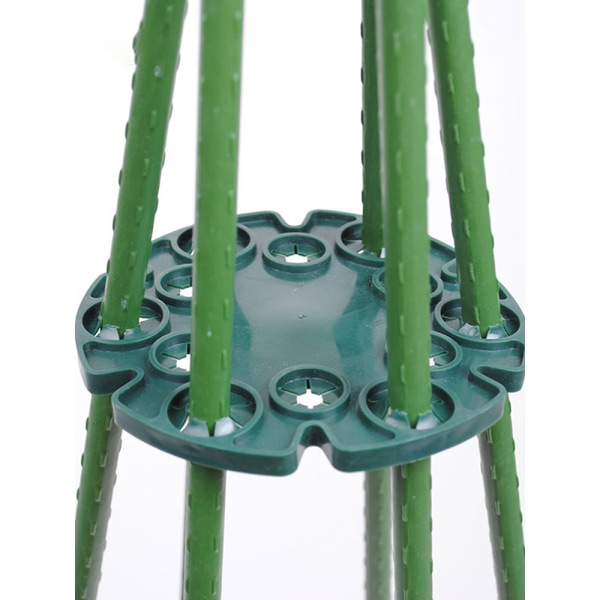 (6 stk A1/disk (diameter 13,5 cm, egnet til 8 mm/11 mm rør)) Have søjle klatre ramme holder materiale: PE plast