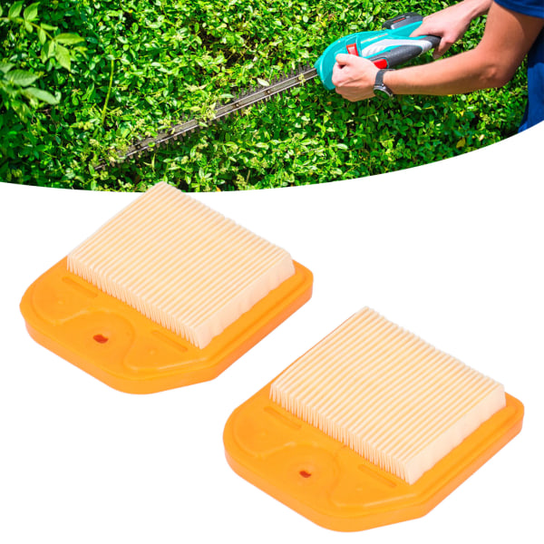 2 stk. Luftfilter Udskiftning Have Trimmer Filter til Stihl HS81 HS81R HS86 HS86R 4237 141 0300