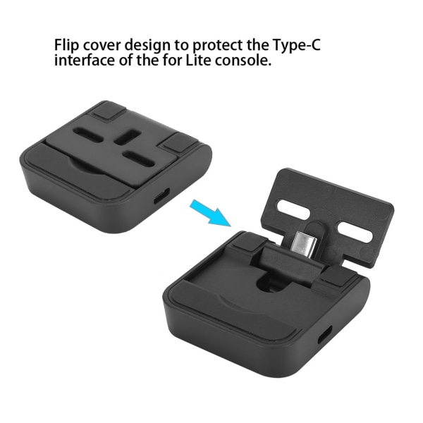 For Switch Lite Universal Game Controller Console Ladebase Sammenleggbar skrivebordslader