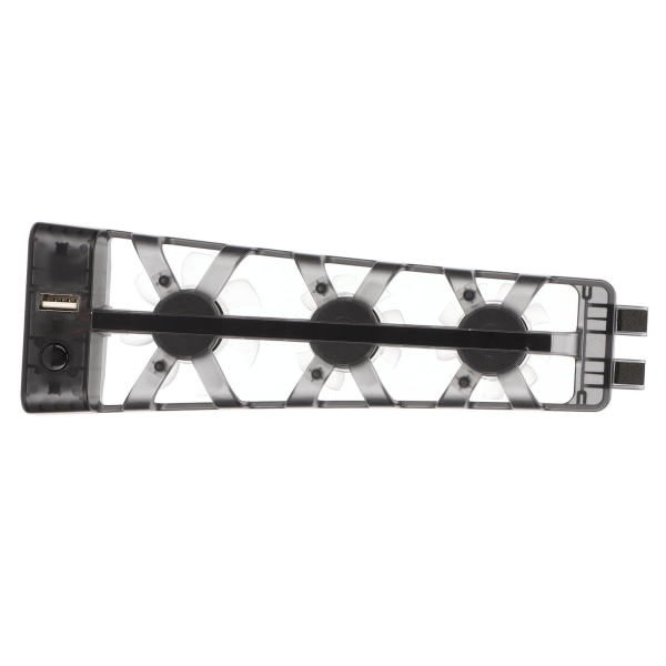 Spelkonsol USB-kylande fläkt Värmeavledning 3 Mini Fläktar USB-driven Automatisk Spelkonsol Turbo-kylare för PS5