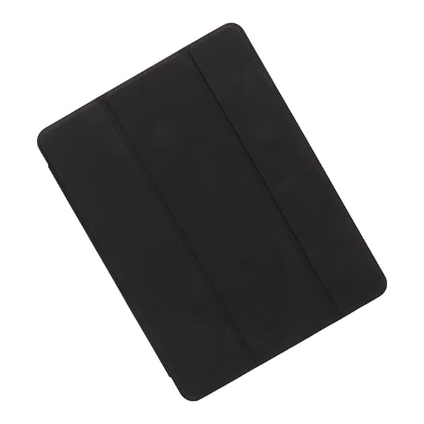 Slim Soft Plastic TPU Hard Back Shell Stand Cover för iPad 10.2 7:e 8:e 9:e generationen 2020 2021 Svart