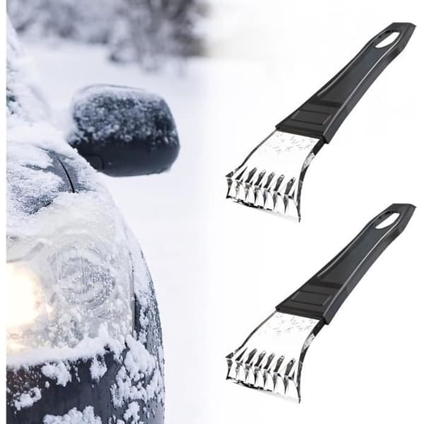 Bilvindusvisker, 2 stk snøskrape for frontrute, isskrape for frontruter, snøskrape for frontrute, bilskrape