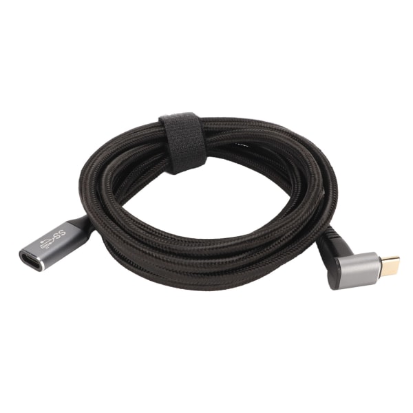 USB C 3.1 hann-til-hun-kabel PD100W Hurtiglading 10Gbps 4K ved 60Hz USB C-ladekabel for Steam Deck-spillkonsoller 200cm/78.7in