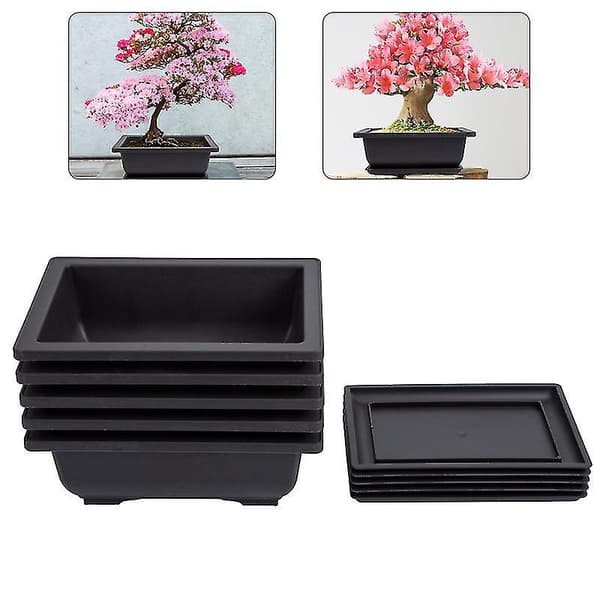 5 sett blomsterpotter