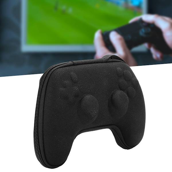 Bærbar EVA Gamepad-kontrollerbeskyttelsesveske Oppbevaringsveske Anti-støv støtsikker for PS5