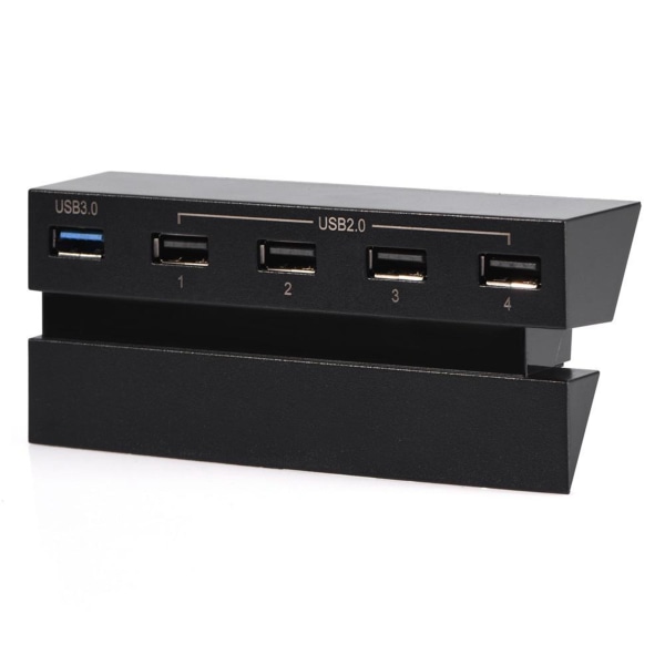 Højhastigheds 5-ports USB Hub 2.0 & 3.0 Expansion Hub-controlleradapter til PS4-spilkonsol