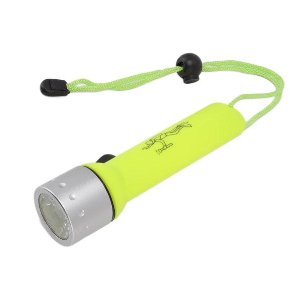3W dykkerlommelygte gul professionel magnetkontakt Vandtæt LED undervandsdykkerlygte med høj lysstyrke- W