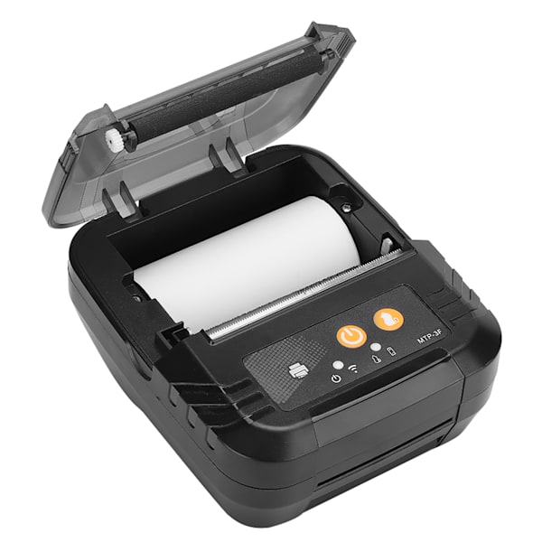 Bærbar Bluetooth termisk etiketprinter 78 mm kvitteringsprinter US-stik