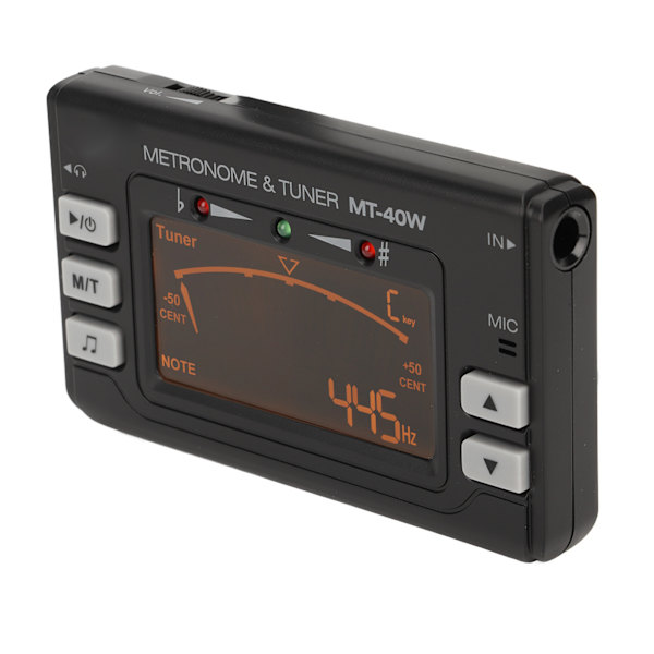 Elektrisk Metronomstämmningsinstrument med Stor LED-Skärm för Violin, Gitarr, Saxofon