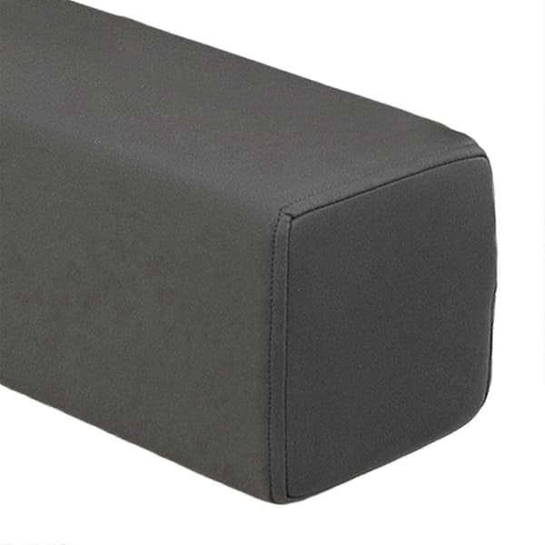 【bt02】Sofa Armlene Pute Sofa Armlene med Avtakbart Vaskbart Putetrekk Korsrygg Dark Gray